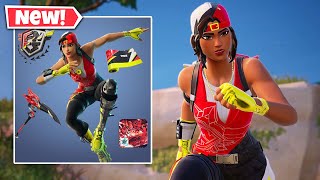 NEW CHAMPION SPARKPLUG Skin Gameplay In Fortnite  FNCS C5S3 Bundle [upl. by Nelan586]