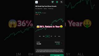 SBI Small Cap Fund Direct Growth Plan😱 36℅ Return in Portfolio Holding Sip Lumpsum Review Profit MF🤑 [upl. by Feledy]