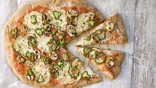 Pizza Integral Casera con Harina de Espelta 🍕🌱 👉 Recetas Económicas y Saludables [upl. by Obara961]