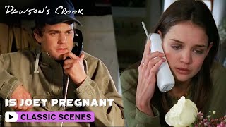 Dawsons Creek  Is Joey Pregnant  Throw Back TV [upl. by Anevad]