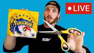 Opening The 1000000 1st Edition Pokemon Box Official Live Stream [upl. by Doherty276]