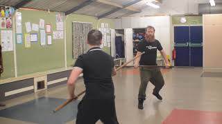 Quarterstaff Basics English Martial Arts [upl. by Swirsky]