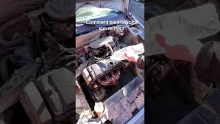 Comment refroidir son moteur automobile mecanique experiment shorts shortvideo vlog viralvide [upl. by Rosenfeld]