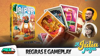 A Júlia Joga Jaipur  Regras e Gameplay [upl. by Eibber935]