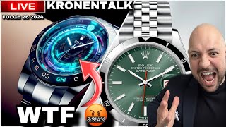 ROLEX PREDICTIONS 2024 Erste Smartwatch von ROLEX KRONENTALK [upl. by Ahsyekat]