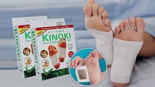 best kinoki detox foot pads 2018 [upl. by Seyer]