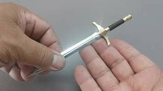 How to make a mini sword [upl. by Kei]