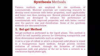 Sol Gel method nanoparticle synthesis marathi [upl. by Gies]