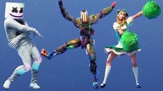 Fortnite All Dances Season 17 Updated to Slick [upl. by Kavita]