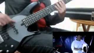 BACCHIKOIバッチコイ Bass cover ナルト 疾風伝 Naruto Shippuden 8 ED [upl. by Markman216]