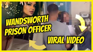 Wandsworth Female PRISON OFFICER released after ARREST amp CHARGED over VIRAL video wandsworth news [upl. by Olva]