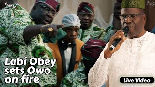 Labi Obey Live At Owo For Mrs Asimawu Olabode [upl. by Ylsel590]