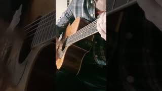 Acoustic Guitar Spanish Flamenco Flavour  Melody on high e string acousticguitar spanishguitar [upl. by Yahs]