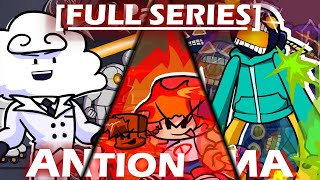 FULL SERIES Whitty vs Boyfriend Fire Fight Friday Night Funkin Animation [upl. by Raleigh470]