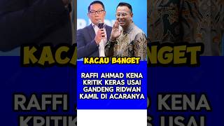 Raffi Ahmad kena semprot Netizen [upl. by Neetsyrk]