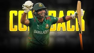 Mahmudullah Riyad Comeback Status ft Dheera dheera  Silent Killer Mahmudullah status 🥺 cricket [upl. by Ynnavoig426]