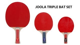 JOOLA Triple Bat Table Tennis Set [upl. by Ashti986]