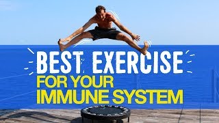 Rebounding exercise for lymphatic drainage Best Exercise for your Immune System [upl. by Nonnair662]