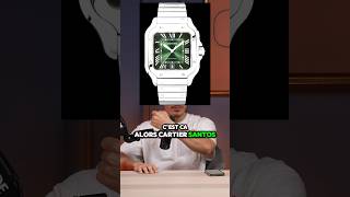 SANTOS CARTIER watch cartier santos luxury money business motivation rich [upl. by Fauman]