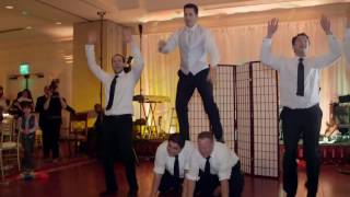 Funny Surprise Groomsmen Dance At Wedding With Bride Reaction [upl. by Methuselah677]