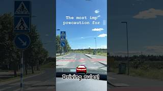 Priority road rules car drivinglessons driving safedrivingtips shorts drivingtest [upl. by Nannette]