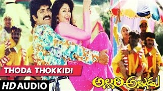 Thoda Thokkidi Full Song  Allari Alludu Songs  NagarjunaNagmaMeena Vanisri  Telugu Songs [upl. by Stempien10]