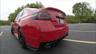 2015 WRXStage 2 Invidia Catless J pipe Invidia Gemini R400 ETS IntakePure Sounds [upl. by Akirahc245]