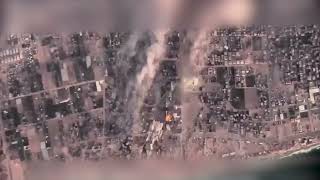 The Israeli Air Force strikes Hamas targets on Oct 13 [upl. by Atinuhs588]