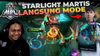 REVIEW STARLIGHT MARTIS  SEKELAS SKIN ZODIAC  LANGSUNG MEMBANTAI  COMETOPAPA MLBB [upl. by Ellon703]