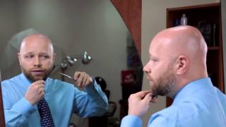 Trimming a Beard With Scissors  Hair amp Grooming Tips [upl. by Madalena307]