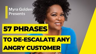 57 Phrases to Deescalate Any Angry Customer [upl. by Eisej]