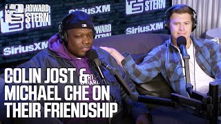 Colin Jost and Michael Che on Their Close Friendship [upl. by Anilef]