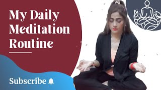 Meditation for mind strong and relaxation activity Day 18 fitnesswithfarah beautician [upl. by Konstantin545]