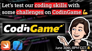 Lets test our CODING SKILLS with CodinGame 🔥 [upl. by Naitsirt]