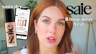 SAIE BEAUTY GLOWY SUPER SKIN FOUNDATION 🧐 [upl. by Ezar]