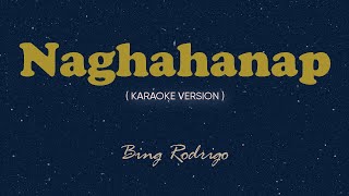 Naghahanap Karaoke by Songbook  Bing Rodrigo [upl. by Trautman]