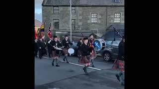 Remembrance Day 2024 in Lerwick Shetland Islands [upl. by Federica257]