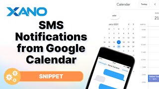 Send SMS Text Notifications for Google Calendar Events [upl. by Aimaj6]