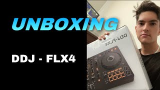 UNBOXING NEW PIONEER DDJ  FLX4 [upl. by Adonis]