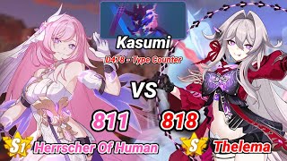 S0 Thelema vs S1 HOH  Redlotus D478 Kasumi Type Counter  Honkai Impact 3rd [upl. by Auhsuoj408]