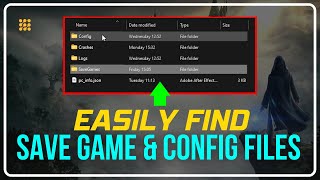 Hogwarts Legacy  Save Game amp Config Files Location On PC  LOCATE Hogwarts Legacy SAVE FILE [upl. by Butler349]