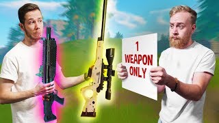 One Weapon Only Challenge  Fortnite Battle Royale [upl. by Devin]