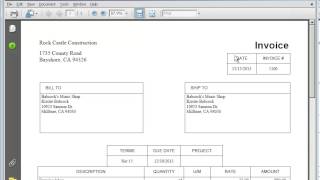 Anytime Docs  PDF Invoices from Invoice Batch in QuickBooks [upl. by Anaeg640]