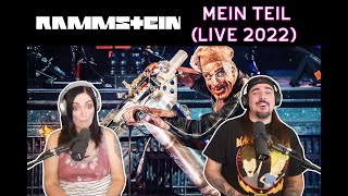 Rammstein  Mein Teil Live 2022 Reaction [upl. by Bundy]