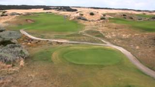 The National Golf Club  Moonah Course Flyover [upl. by Dreeda]