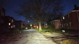 I Drove Through The Roughest Areas of East Cleveland Ohio at Night [upl. by Patti]