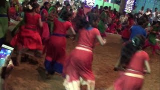 కోలాటం kolatam song 3 dance Maha Lakshmi Tirunallu Pallipadu [upl. by Enelez]