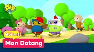 Didi amp Friends  Lagu Baru Musim 3  Mon Datang [upl. by Ramu873]