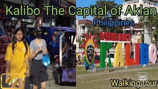 The Capital of Aklan ProvinceStreet Walking Around Kalibo Aklan Philippines4K [upl. by Alleinnad776]