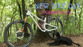 New Bike Day！ Commencal Tempo シェイクダウン May 2023トレイルドッグ Ricochet マウンテンバイク mountain bike trail ride [upl. by Adiell840]